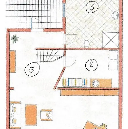 Сasa de vacaciones Am Schlossbühel 5 Schlafzimmer
